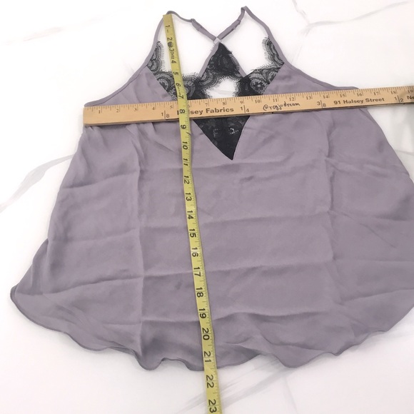 Free People Cami Silver Mauve Top XSmall NWT - Picture 9 of 14